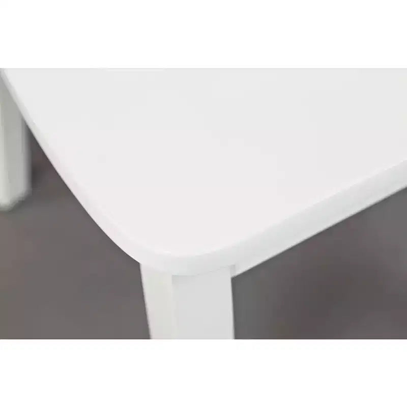 Chaise de salle à manger classique en bois massif Simplicity avec dossier croisé (lot de 2)