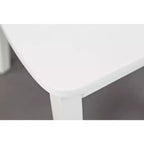 Chaise de salle à manger classique en bois massif Simplicity avec dossier croisé (lot de 2)