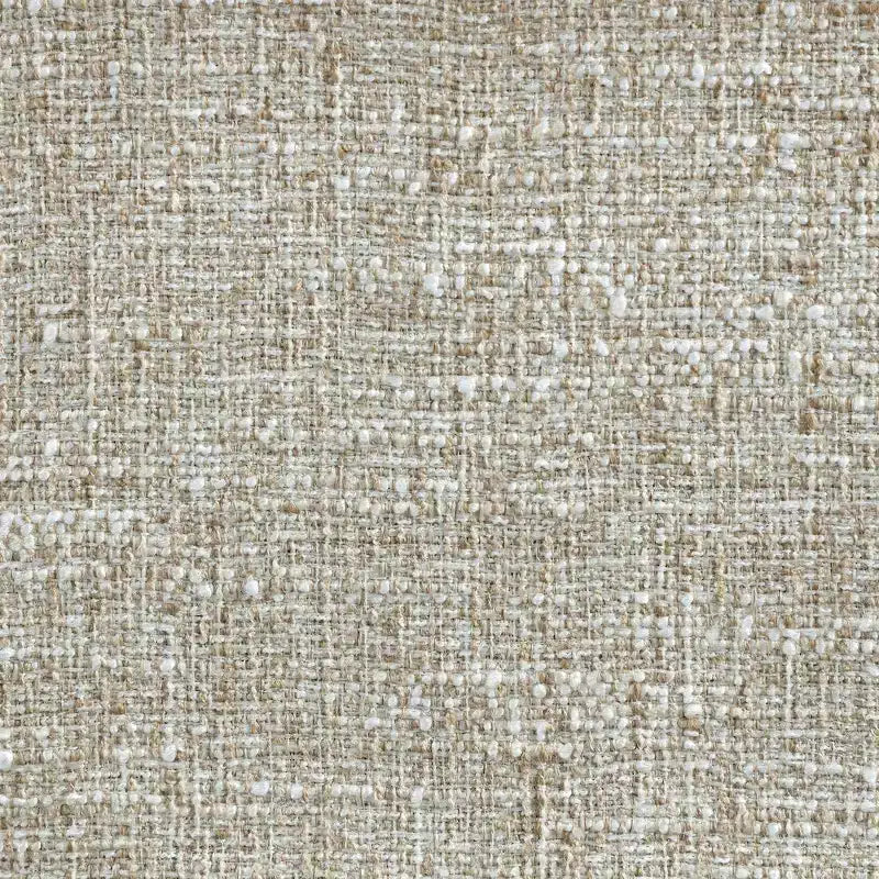 Chaise de salle à manger Sacha en tissu texturé lin beige, lot de 2
