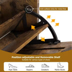 Meuble de rangement pour chaussures en rotin à 3 tiroirs Organisateur autoportant pour entrée/couloir (montage facile)
