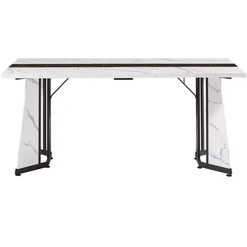 Ensemble de table à manger rectangulaire de 180 cm de long pour 8 personnes
