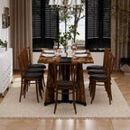 Ensemble de table à manger rectangulaire de 180 cm de long pour 8 personnes