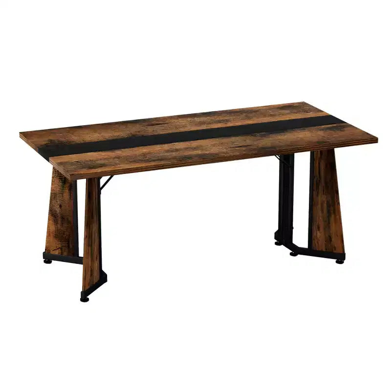 Ensemble de table à manger rectangulaire de 180 cm de long pour 8 personnes