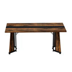 Ensemble de table à manger rectangulaire de 180 cm de long pour 8 personnes