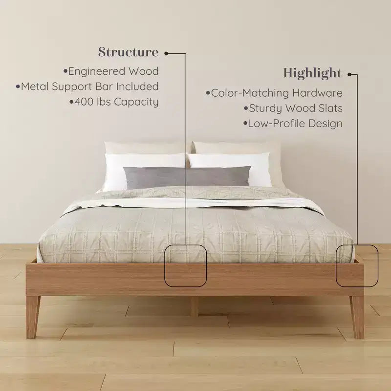 Lit plateforme Bear (Grand lit)