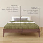 Lit plateforme Bear (Grand lit)