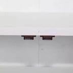 Meuble d'appoint de rangement transitionnel de 26,77'' avec 2 portes et 2 tiroirs