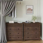 Commode et table de chevet à 3 tiroirs cannelés, commode en bois avec rangement pour chambre à coucher, salon, couloir ou entrée