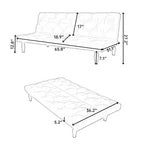 Canapé-lit transformable en velours pour salon familial, appartement, chambre à coucher, rose