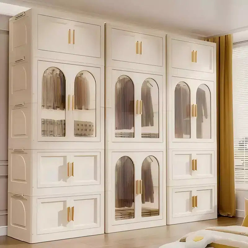 25,59 penderie pliable latérale, 25,5915,7570,87, avec porte magnétique, armoire de rangement en plastique avec roues
