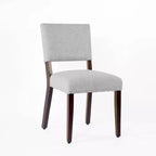 Lot de 2 chaises de salle à manger à rayures