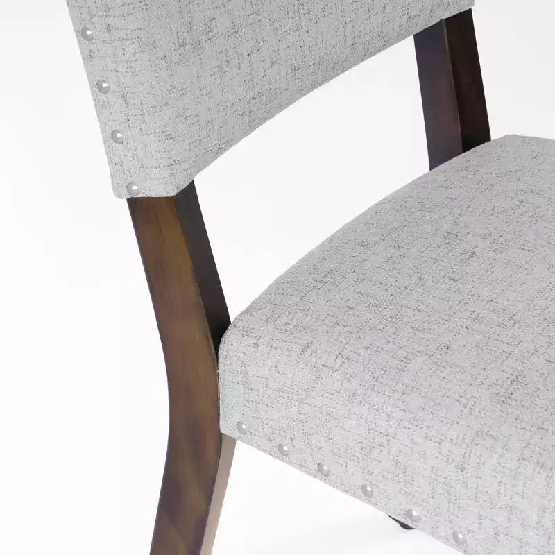 Lot de 2 chaises de salle à manger à rayures
