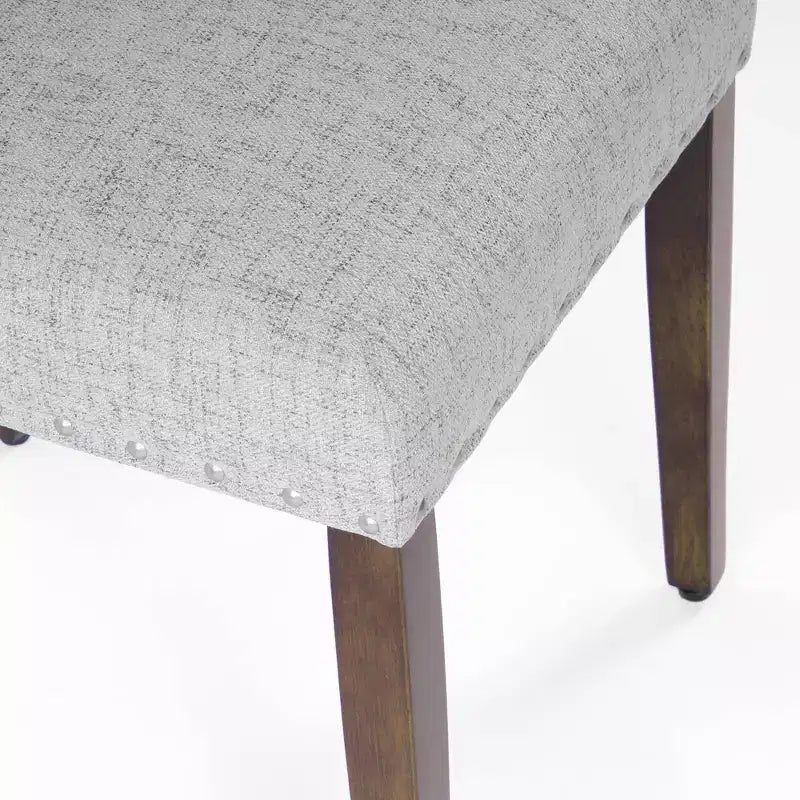 Lot de 2 chaises de salle à manger à rayures