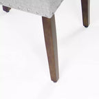 Lot de 2 chaises de salle à manger à rayures