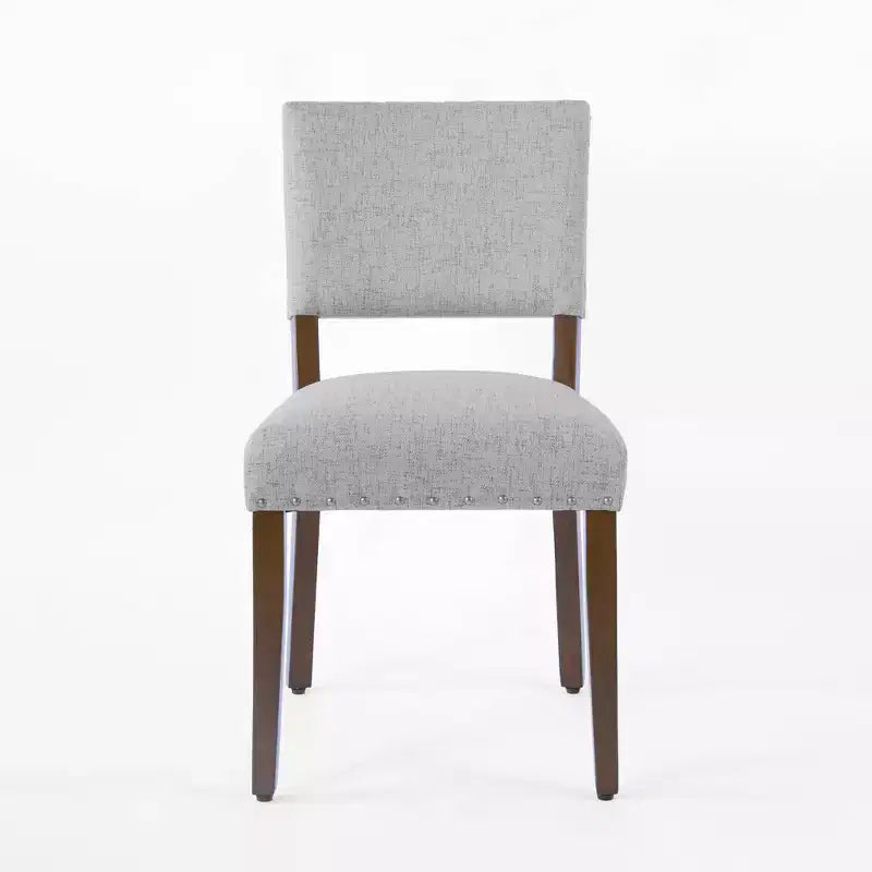 Lot de 2 chaises de salle à manger à rayures